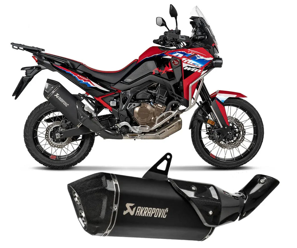 Honda Crf1100l Africa Twin 2024 > 2025 Titanium Exhaust Muffler S-H11SO4-HAFT - Akrapovic