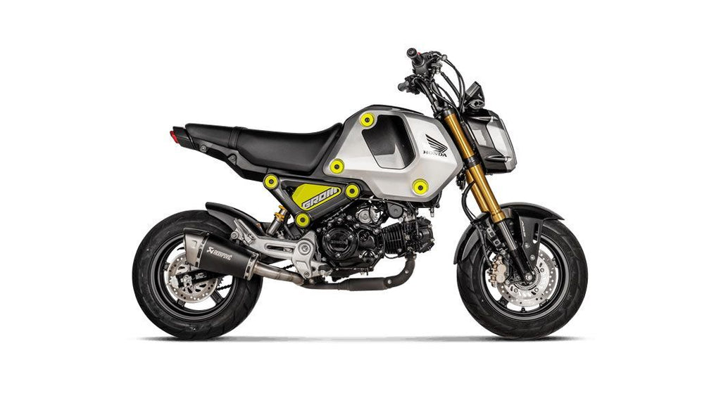 Honda MSX125 / Grom (21-23) Slip-On System S-H125SO4-ASZTBL - Akrapovic
