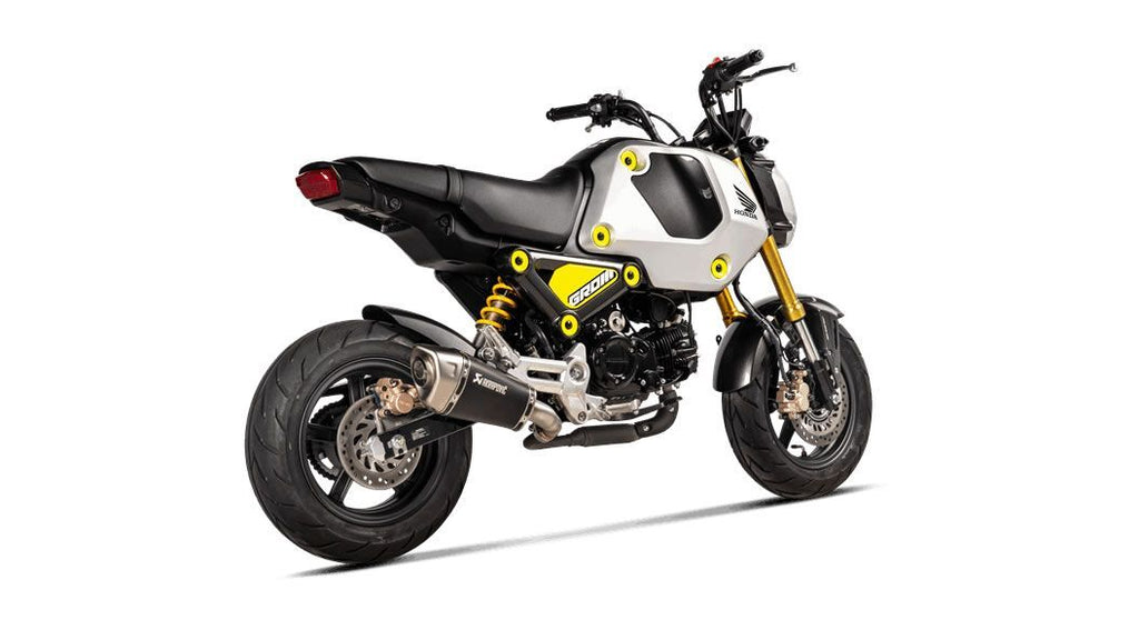 Honda MSX125 / Grom (21-23) Slip-On System S-H125SO4-ASZTBL - Akrapovic
