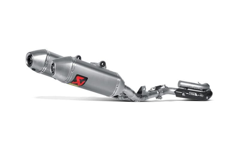 CRF250R (14-15) Complete Exhaust System S-H2MET8-QTA - Akrapovic