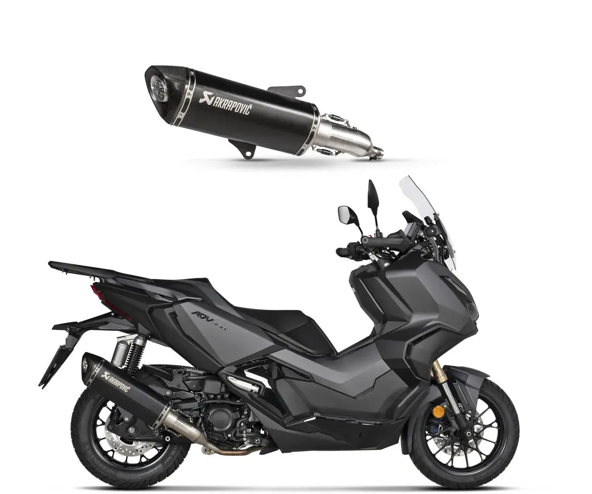 Honda ADV350  (22-24) Slip-On System S-H3SO8-HRSSBL - Akrapovic