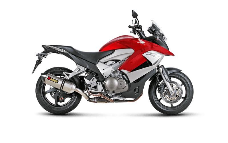 Honda Crossrunner Slip-On System S-H8SO2-HRT - Akrapovic