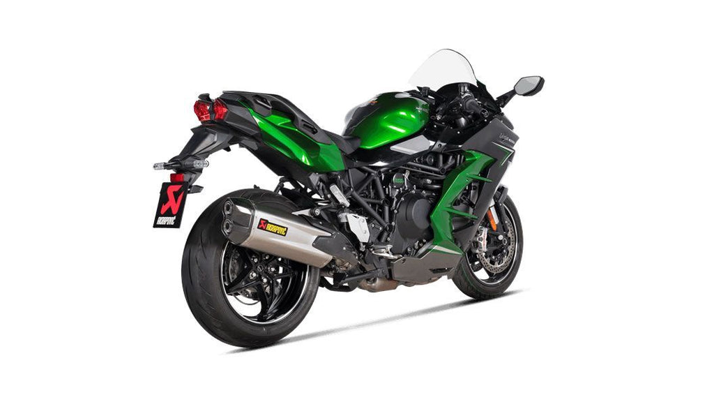 Ninja H2 SX (21-24) Slip-On System S-K10SO30-HGIT - Akrapovic