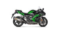 Ninja H2 SX (21-24) Slip-On System S-K10SO30-HGIT - Akrapovic