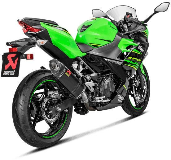 Ninja 500 (24)/400 (19-24) Slip-On System S-K4SO6-APC - Akrapovic