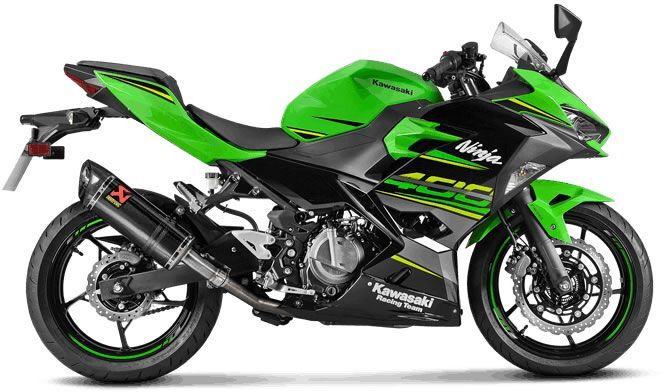 Ninja 500 (24)/400 (19-24) Slip-On System S-K4SO6-APC - Akrapovic