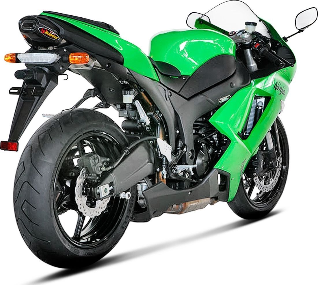 ZX-6R (07-08) Slip-On System S-K6SO5-HACT - Akrapovic