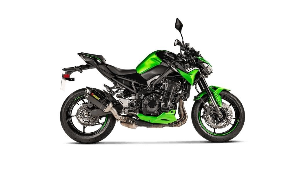 Kawasaki Z 900 2020 > 2024 Carbon Exhaust Muffler S-K9SO6-HZC - Akrapovic