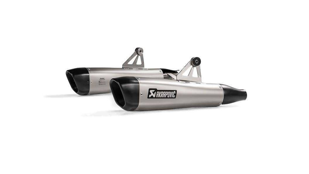 Bonneville T120 (16-20) Slip-On System S-T12SO4-HCQT - Akrapovic