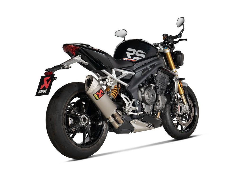 Speed Triple (21-24) Slip-On System S-T12SO5-HAPXLT - Akrapovic