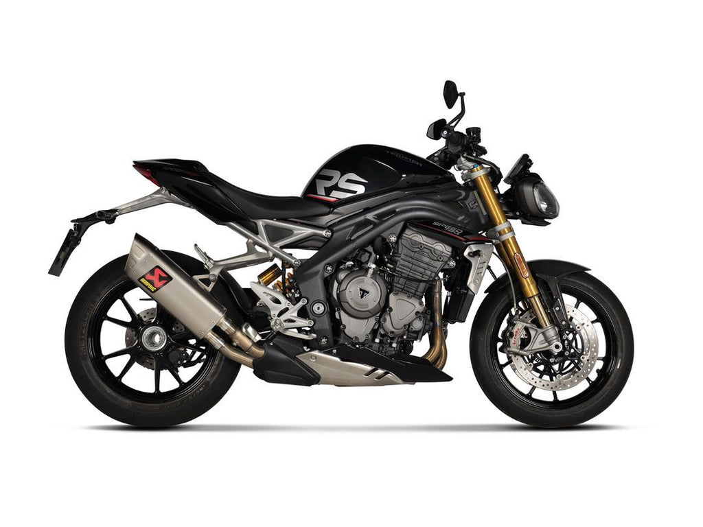 Speed Triple (21-24) Slip-On System S-T12SO5-HAPXLT - Akrapovic
