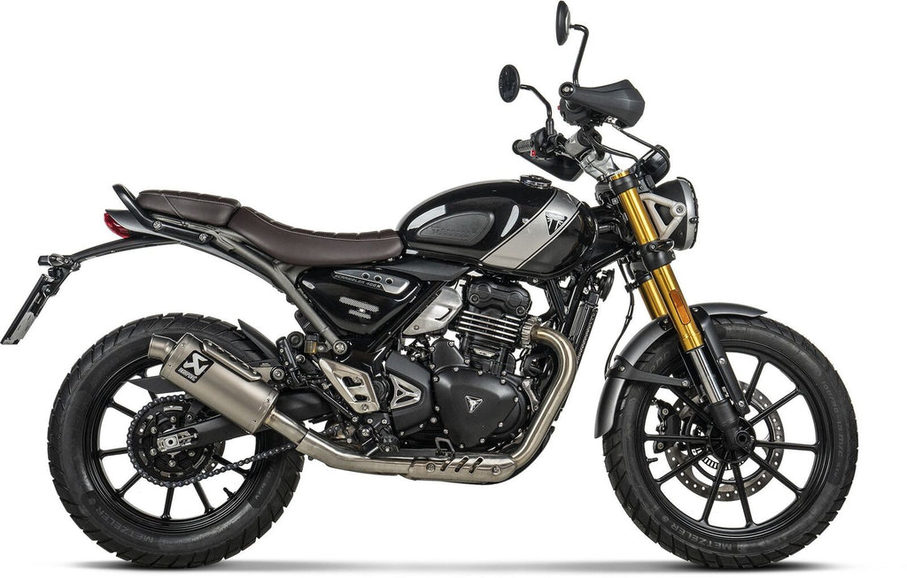 Triumph Scrambler 400 X / Speed 400 Muffler S-T4SO1-HDT - Akrapovic