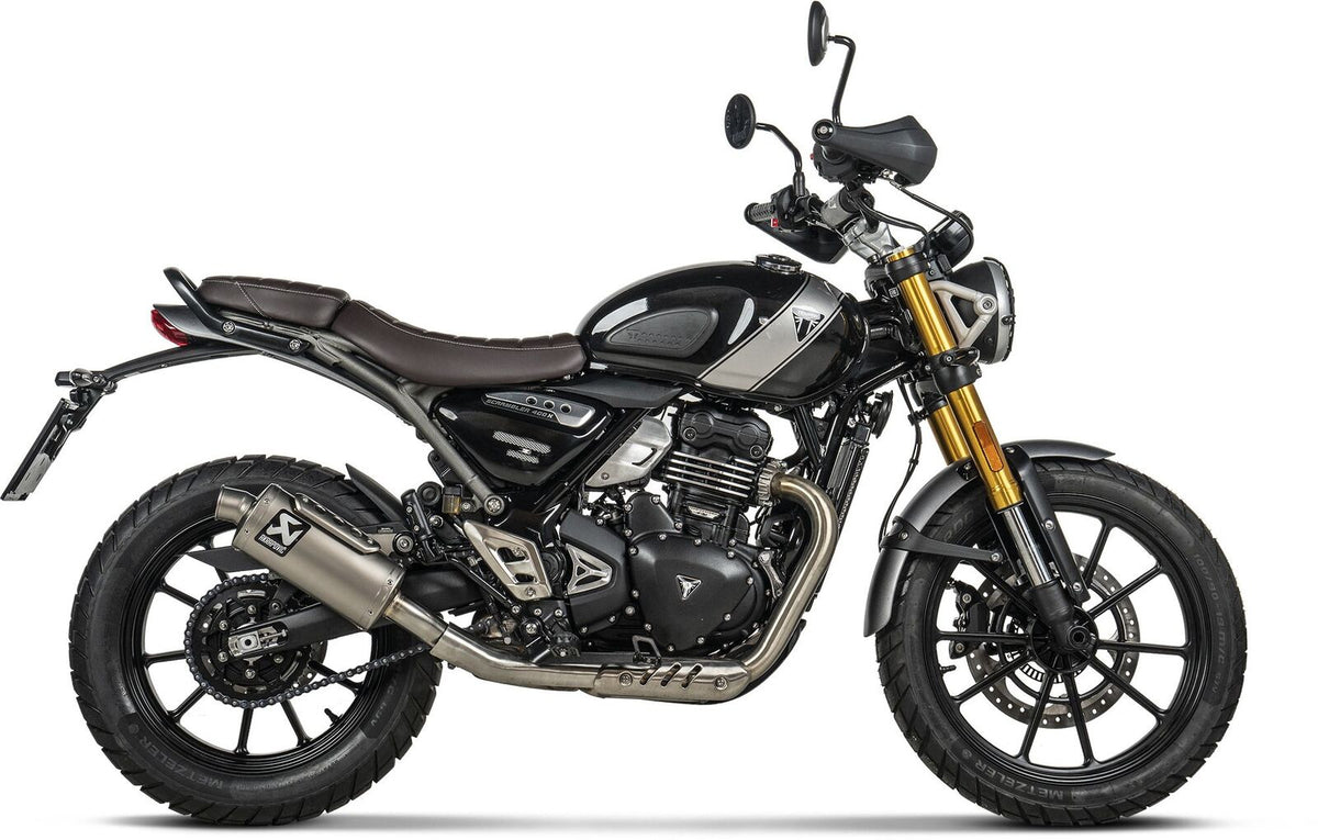 Triumph Scrambler 400 X / Speed 400 Muffler S-T4SO1-HDT - Akrapovic