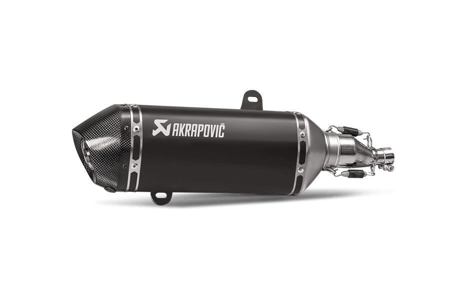 Vespa GTS 125 i.e Super Slip-On System S-VE125SO1-HZBL - Akrapovic