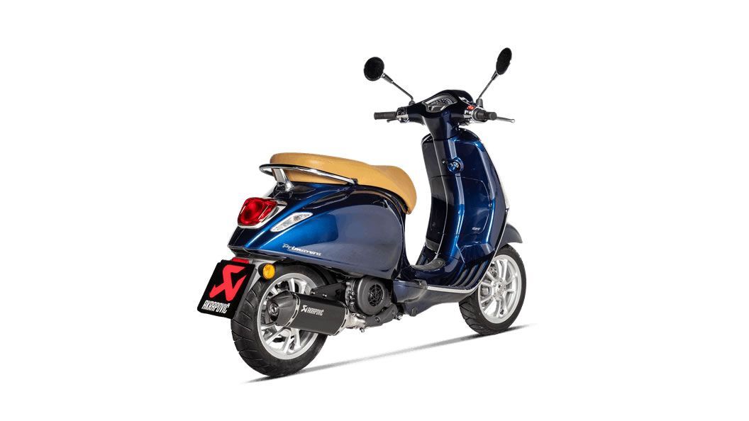 Vespa Primavera 125ie Slip-On System S-VE125SO3-HZBL - Akrapovic
