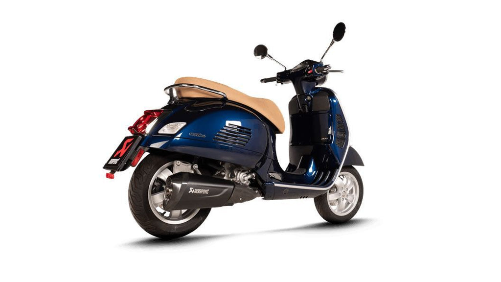 Vespa GTS 300 (21-23) Slip-On System S-VE3SO10-HZDFBL - Akrapovic