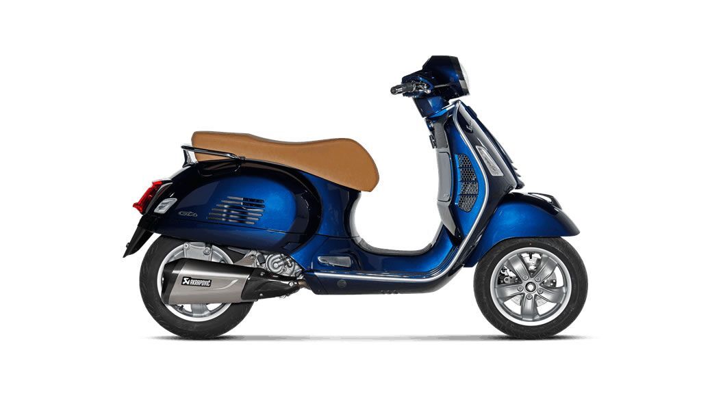 Vespa GTV 300 Slip-On System S-VE3SO11-ZDFSS - Akrapovic