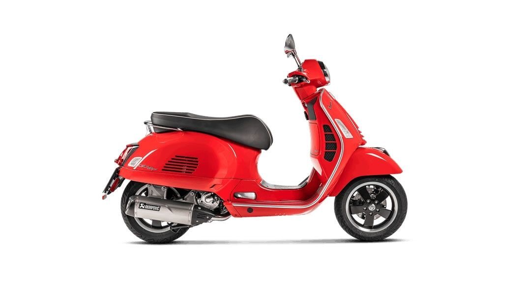 Vespa GTV 300 Slip-On System S-VE3SO9-HRSS - Akrapovic