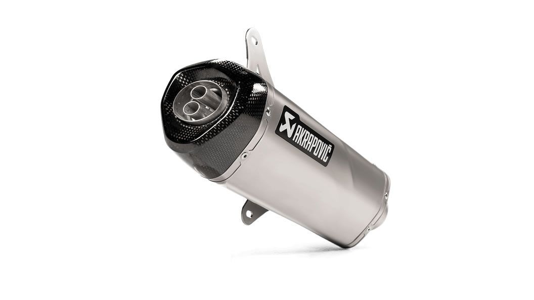 Vespa GTV 300 Slip-On System S-VE3SO9-HRSS - Akrapovic
