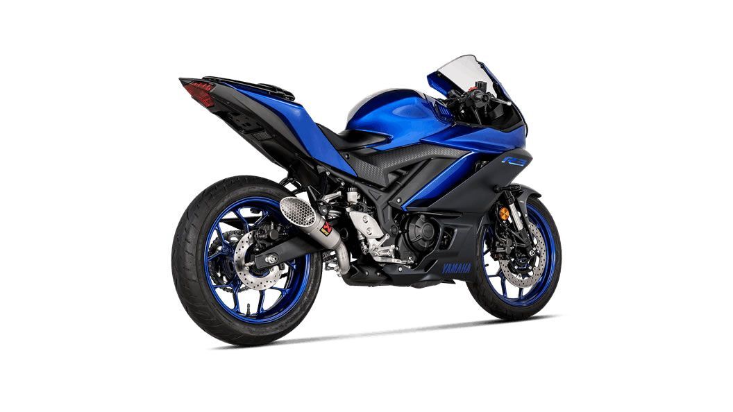 Yamaha R3 (22-25) Slip-On Exhaust S-Y3SO6-IVOSS - Akrapovic