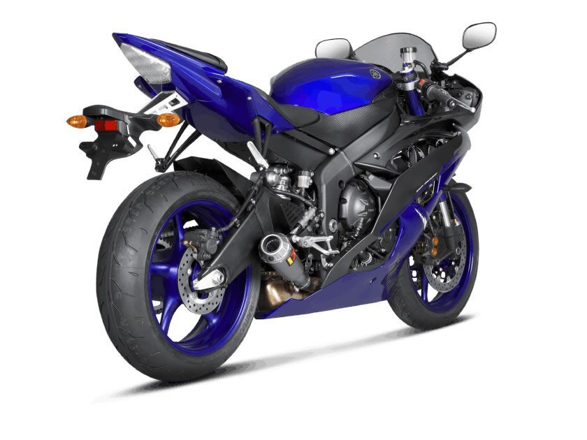 YZF-R6 (17-23) Slip-On System S-Y6SO10-AHBT - Akrapovic