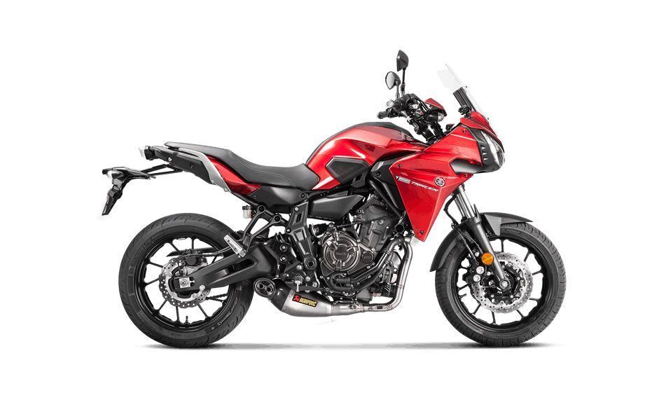 Yamaha Tracer 700 (16-19) Complete Exhaust System S-Y7R5-HEGEH - Akrapovic