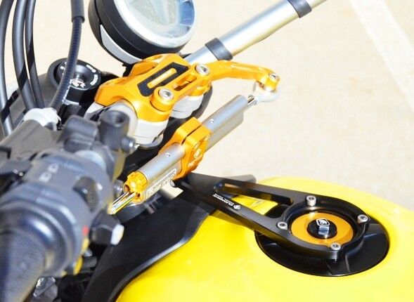 DBK Kit Mount Steering Damper Scrambler