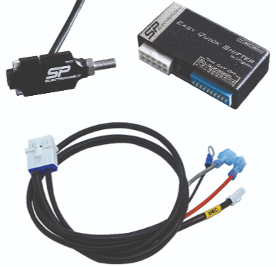 Quick Shifter EQS DTI Kit with PUSH sensor for single-cylinder and twin-cylinder injection engine - SP Electronics
