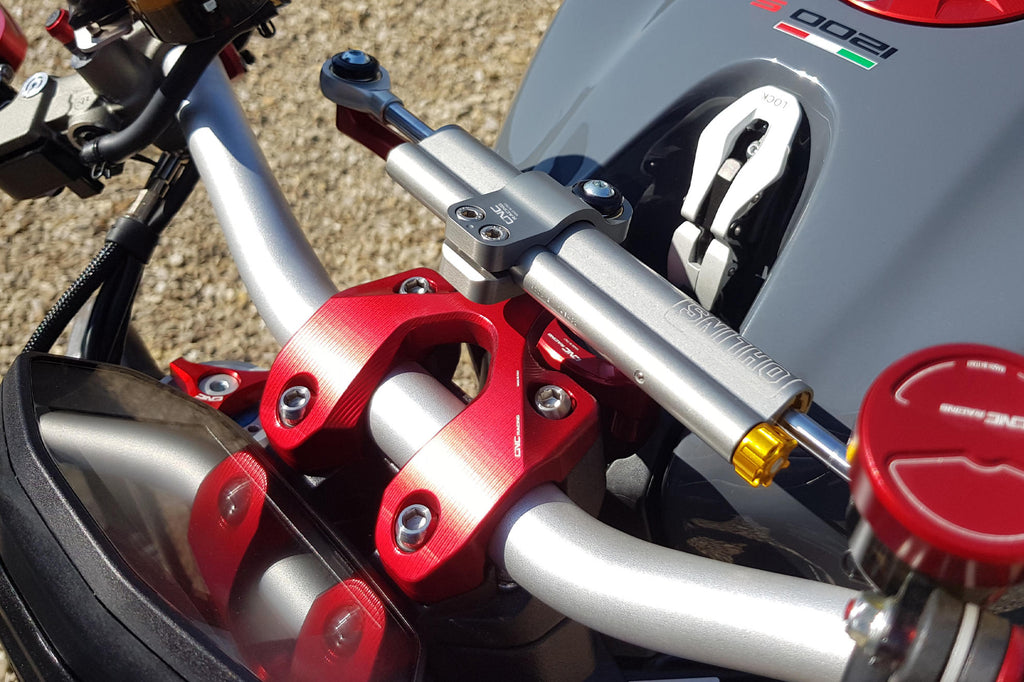 CNC Racing Steering damper kit – bracket Ducati Monster 1200 - CNC Racing image 5
