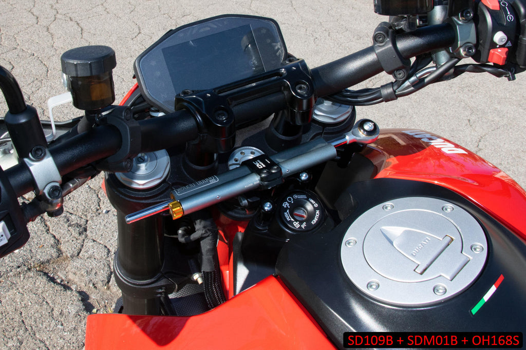 CNC Racing Steering Damper Kit for Ducati Hypermotard 950 / SP - CNC Racing image 2