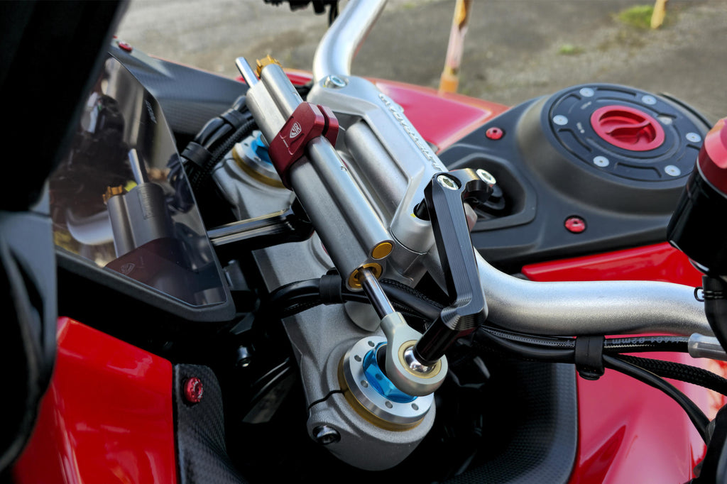 CNC Racing Steering Damper Kit for Ducati Multistrada V4 Pikes Peak – RS - CNC Racing image 5