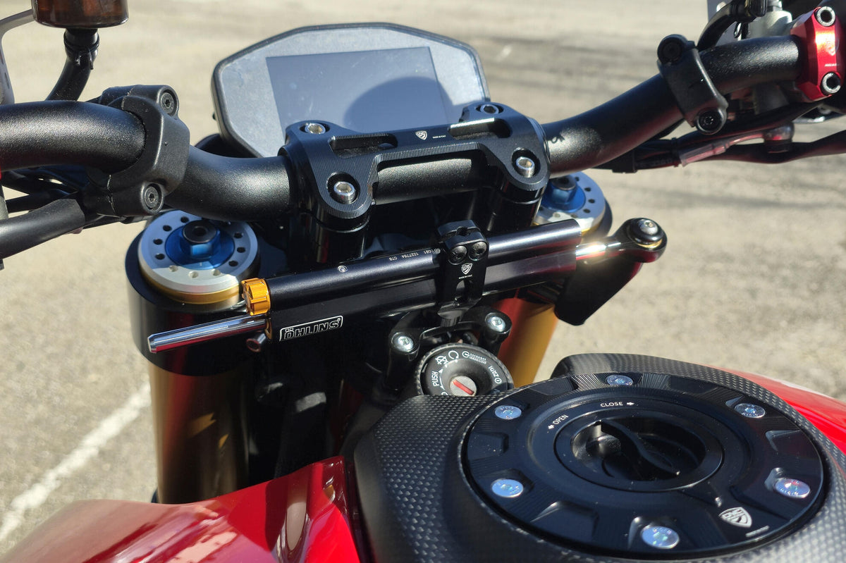 Steering Damper Kit for Ducati Hypermotard 950/950 SP for CNC Racing Triple Clamps Kit PS535/PS536 - CNC Racing image 4
