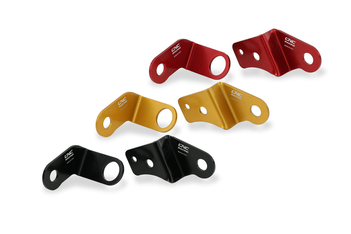 CNC Racing Bracket Kit for Clutch and Brake Fluid Reservoir for Ducati Monster, Streetfighter V4 and V2 - CNC Racing