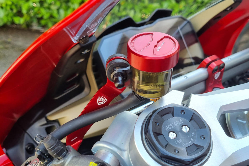 CNC Racing Bracket Kit for Clutch and Brake Fluid Reservoir for Ducati Panigale V4 - CNC Racing image 2