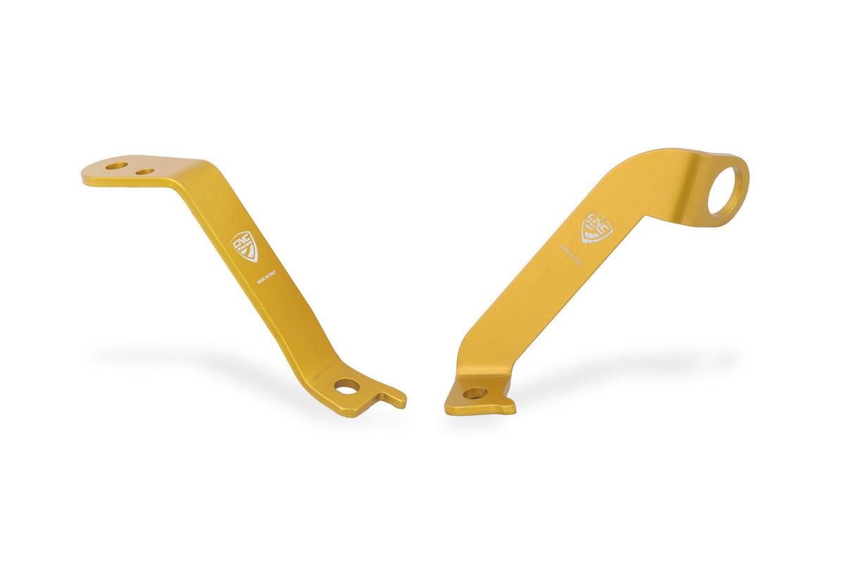 CNC Racing Bracket Kit for Clutch and Brake Fluid Reservoir for Ducati Panigale V4