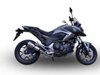GPR exhaust Honda Nc 750 X - S Dct  2017-2020, New Grand Prix Evo Titanium, Homologated legal slip-on exhaust including removable db killer and link p - GPR Exhausts