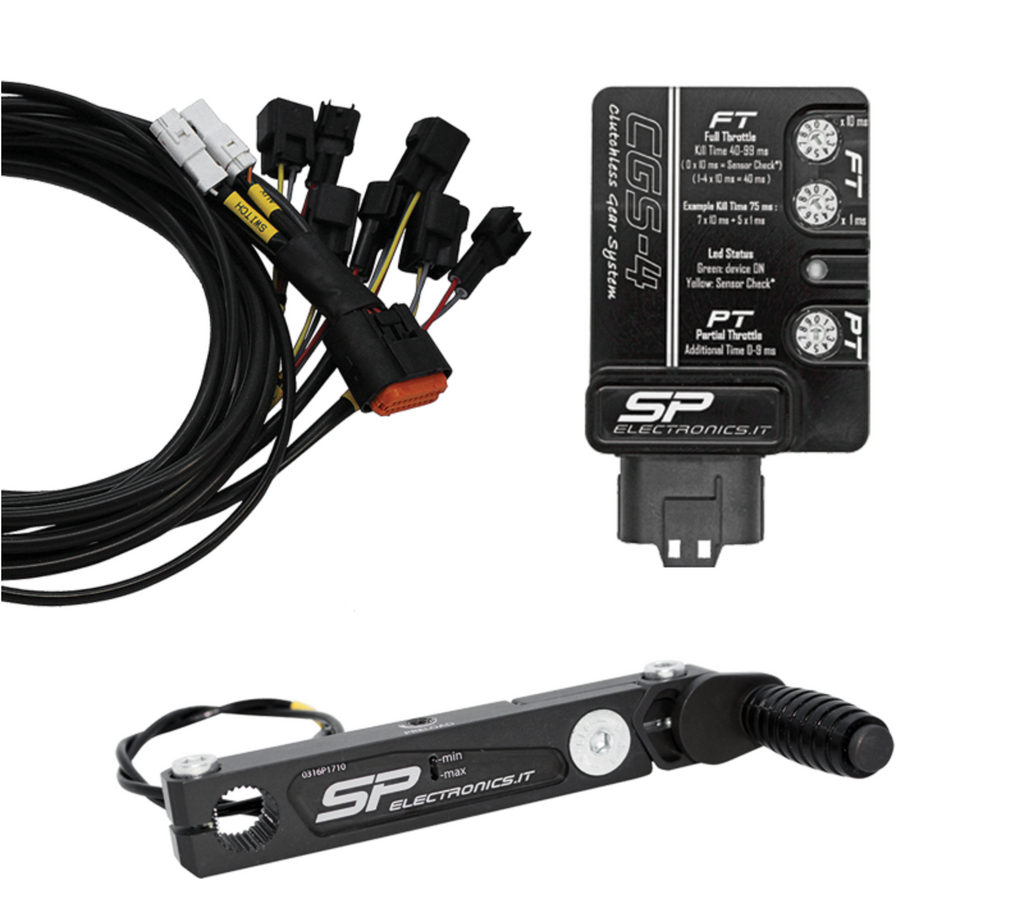 Quick Shifter CGS4 Kit with Direct Lever Sensor for Ducati SBK models - SP Electronics