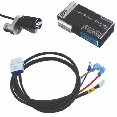 Quick Shifter EQS DTI Kit with TOE PEG sensor for single-cylinder and twin-cylinder injection engine - SP Electronics