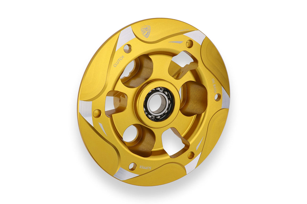 CNC Racing Pressure plate oil bath clutch Ducati with bearing – BICOLOR