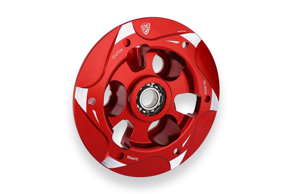 CNC Racing Pressure plate oil bath clutch Ducati with bearing – BICOLOR