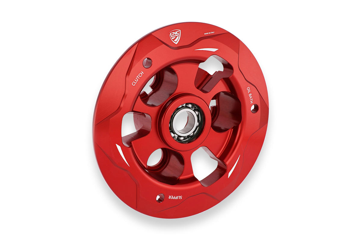 CNC Racing Pressure plate oil bath clutch Ducati with bearing Panigale Streetfighter Multistrada Diavel V4