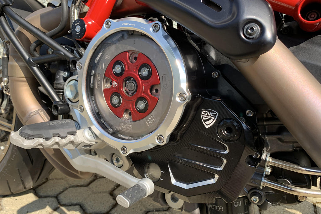 CNC Racing Pressure Plate Oil Bath Clutch for Ducati with Bearing - CNC Racing image 3