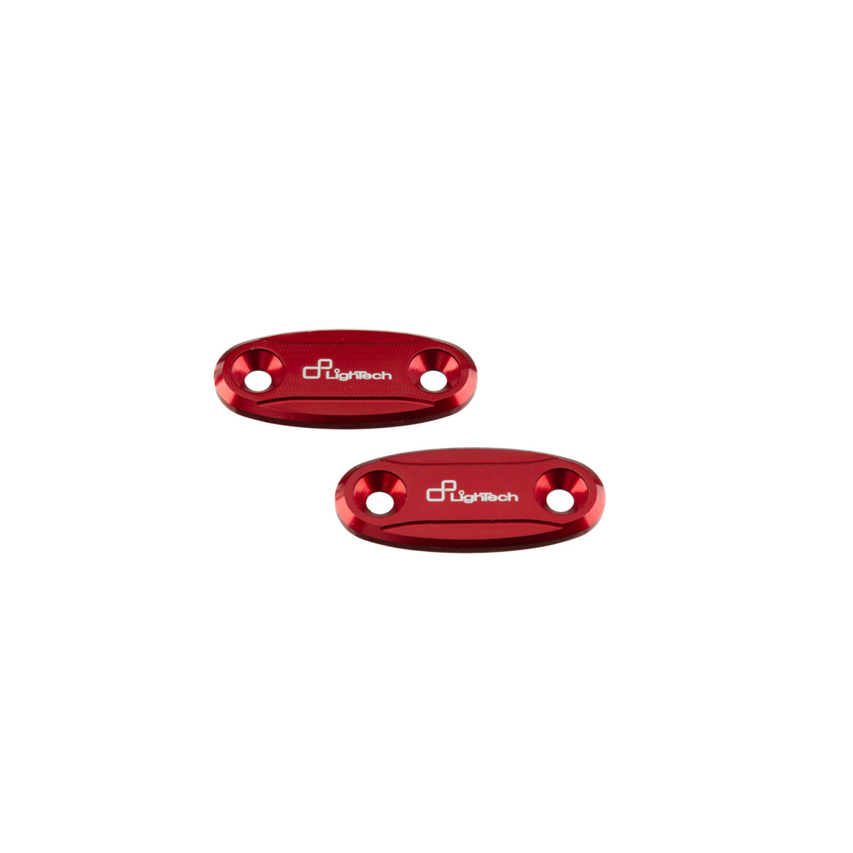 LighTech Pair Mirror Block-Off Plates for Honda, Kawasaki – SPE102NER
