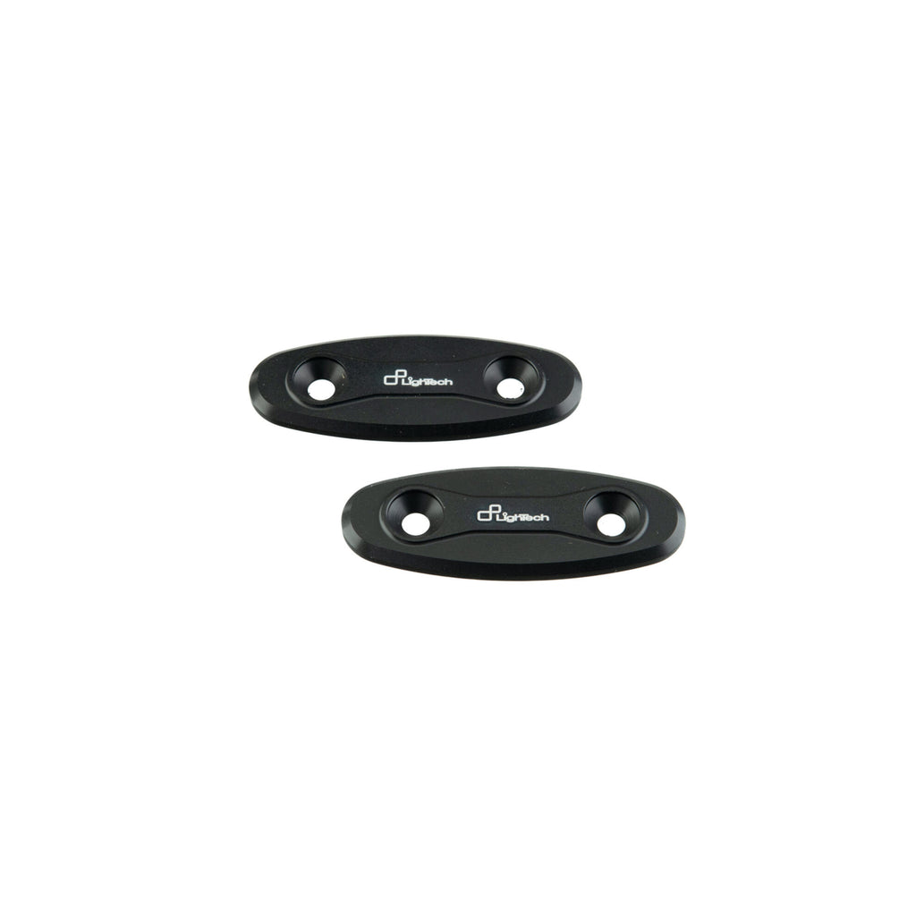 LighTech Pair Mirror Block-Off Plates for Suzuki Multiple Models