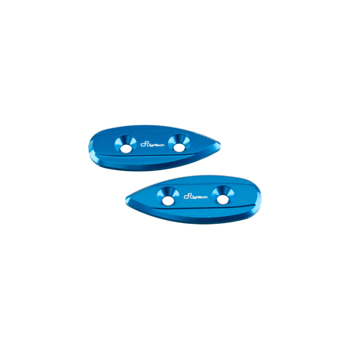 LighTech Pair Mirror Block-Off Plates for Yamaha R1 2004–2008 / Yamaha R6 2005–2007