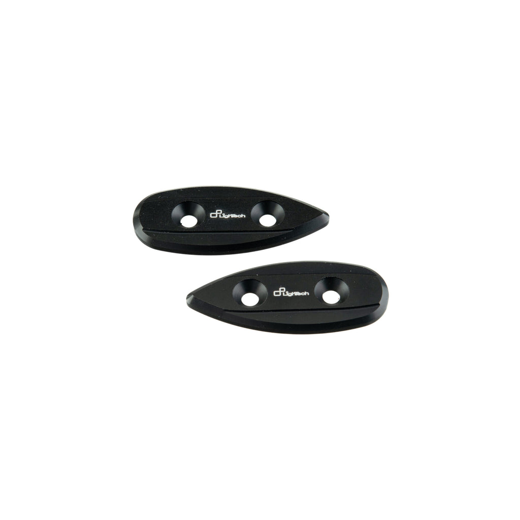 LighTech Pair Mirror Block-Off Plates for Yamaha R1 2004â€“2008 / Yamaha R6 2005â€“2007