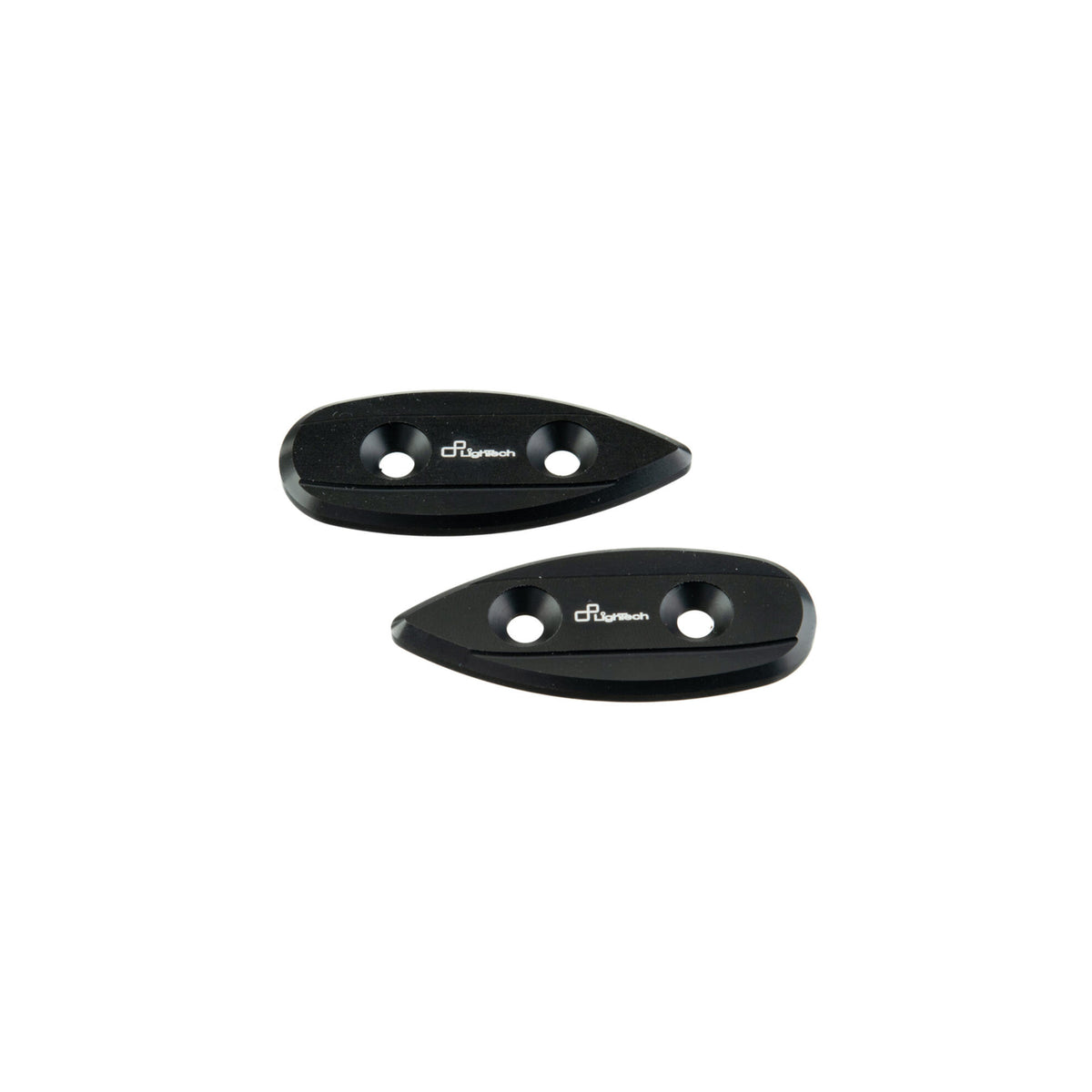 LighTech Pair Mirror Block-Off Plates for Yamaha R1 2004–2008 / Yamaha R6 2005–2007