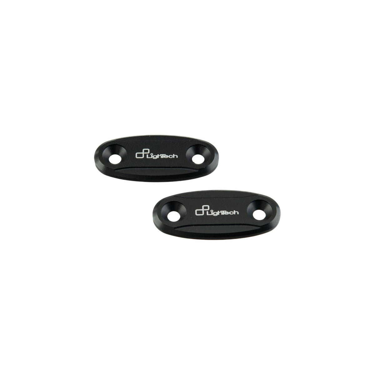 LighTech Pair Mirror Block-Off Plates for Honda CBR1000RR 2004–2007 / Honda CBR600RR 2004–2025