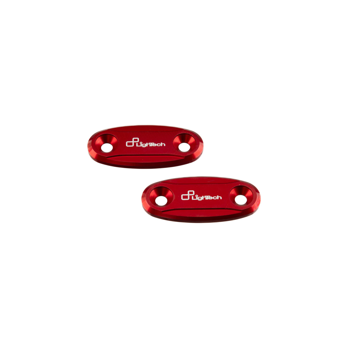 LighTech Pair Mirror Block-Off Plates for Honda CBR1000RR 2004–2007 / Honda CBR600RR 2004–2025