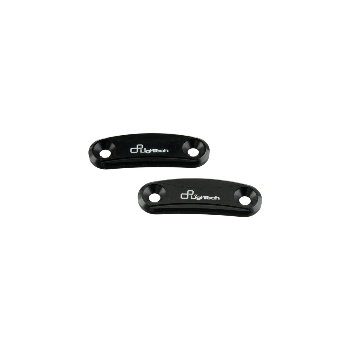 LighTech Pair Mirror Block-Off Plates for Kawasaki ZX10R 2011â€“2015